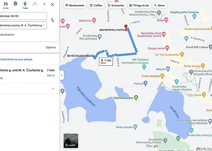 Stilingi Saulio Skulpturos Apartamentai Apartament Druskieniki